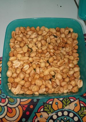 Foto resep Kacang Bawang Daun Jeruk Simple ala Lebaran