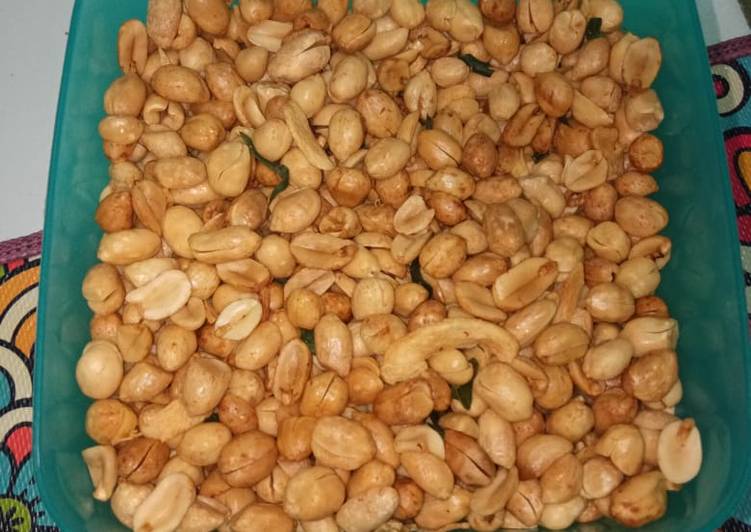 Kacang Bawang Daun Jeruk Simple ala Lebaran
