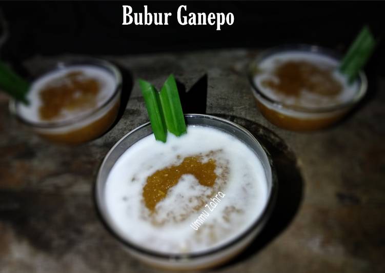 Cara Buat Bubur Ganepo 'Bubur Singkong' Yang Enak