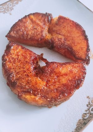 عکسی از دستور کدو حلوایی دارچینی
