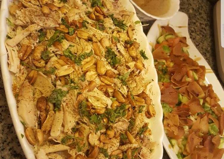 فتة الدجاج