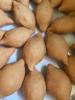 صورة لوصفة كبة البرغل بحشوة نباتية ☘️