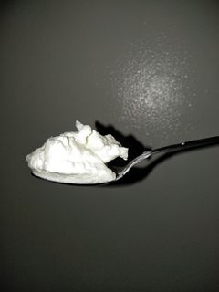 A picture of Whipped cream.