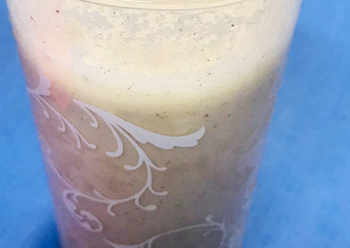 Cinnamon & apple milk shake