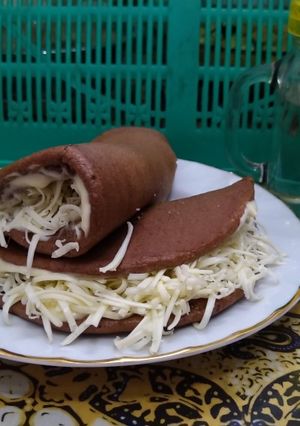 Foto resep Pancake Psyllium husk Coklat