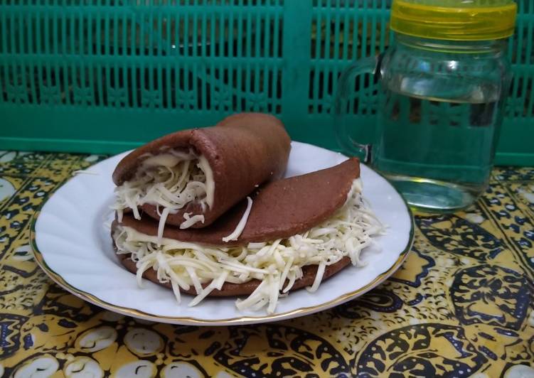 Pancake Psyllium husk Coklat