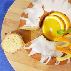 A picture of Glazed Orange Bundt Cake.