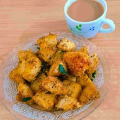 A picture of Fried Masala Idli(leftover idlis).