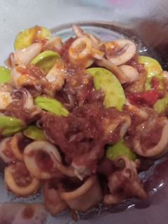Foto resep Oseng Cumi Pete Pedas