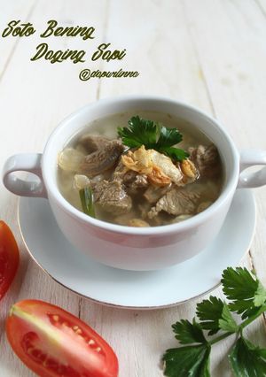 Foto resep Soto Bening Daging Sapi