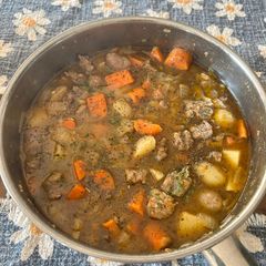 A picture of Italian Sausage Stew.