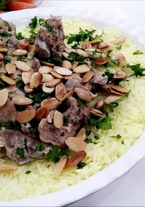 صورة لوصفة منسف اردني 👌❤️