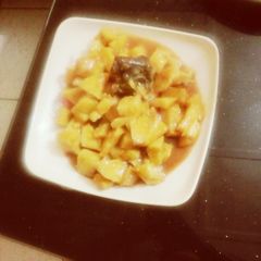 A picture of Yam pottage.