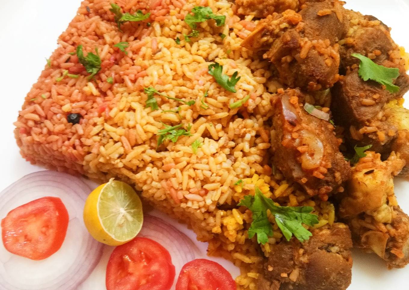 Mutton roghan josh rice