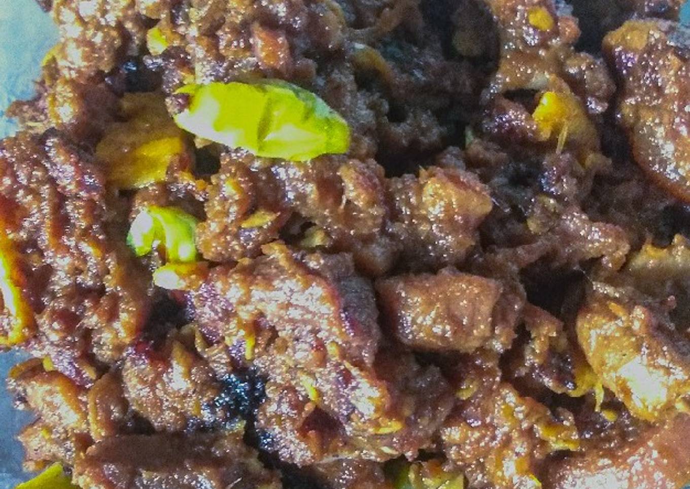 Sate Sapi (tapi digoreng) ala Febrina