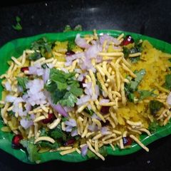 Steamed Poha A picture of Steamed Poha.