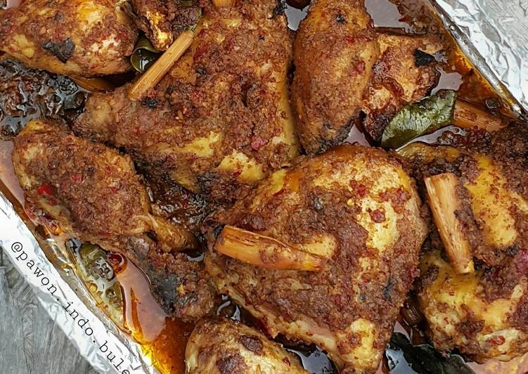 Resep Ayam Panggang Bumbu Serai, Sempurna