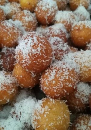 صورة لوصفة لقيمات لذيذه