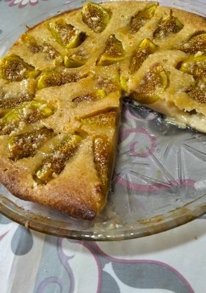 Una foto de Postre de higos