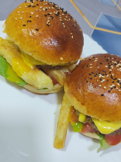 صورة لوصفة برڨر 👌👌😋😋😋