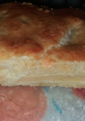 Una foto de Torta de manzanas diferente