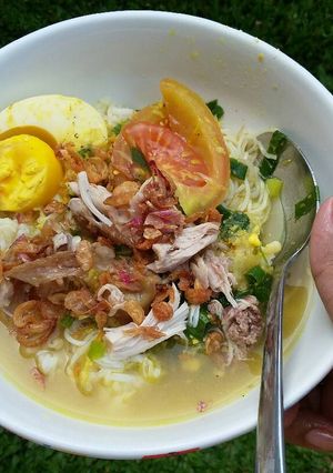Foto resep Soto ayam homemade untuk bayi usia 2 tahun