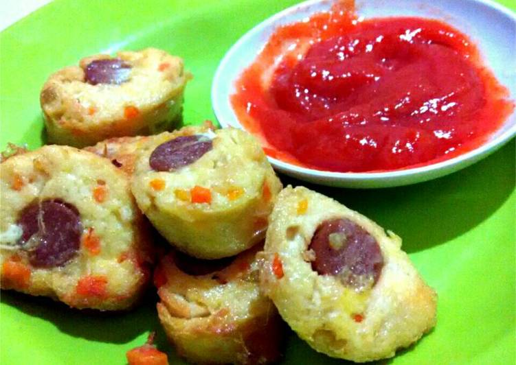 Roll Tahu Isi Sosis