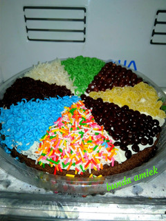 Foto resep Brownies Pizza Kukus