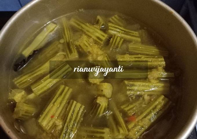 Wajib coba! Resep bikin Sayur buah kelor (jukut klentang) dijamin spesial