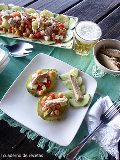 Una foto de Ensalada de Garbanzos
