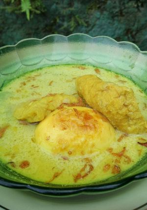 Foto resep Telur Tahu Bumbu Kuning (Menu anak)