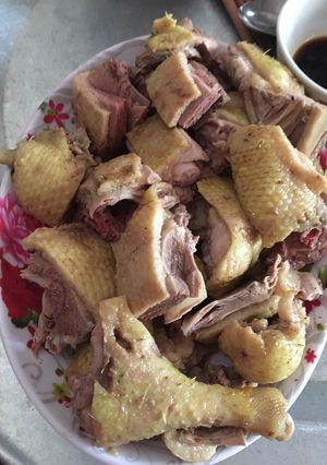 Hình của món Vịt luộc ngọt, mềm, thơm.