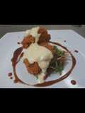 Chicken Ngoyong Breaded dengan Saus Mayonnaise