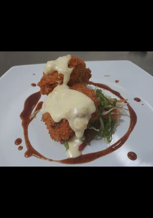 Foto resep Chicken Ngoyong Breaded dengan Saus Mayonnaise