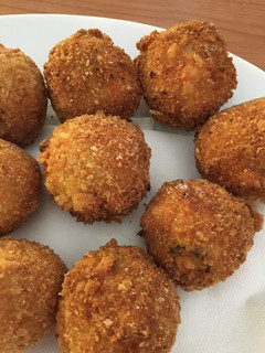 Foto di Polpette di riso fritte vegan