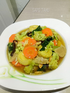Foto resep Sapo Tahu [Homemade Egg Tofu]