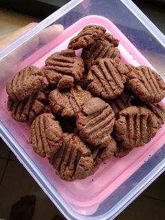 Foto resep Cookies Cokelat simple teflon