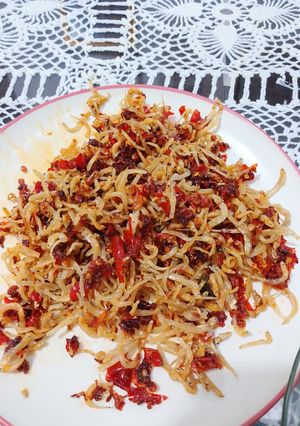 Foto resep Sambal teri medan