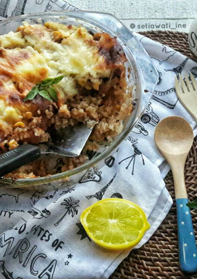 Foto resep Baked Tuna Rice