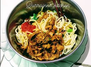 Foto resep Mie ayam home made with saos ABC ala Qurrainn