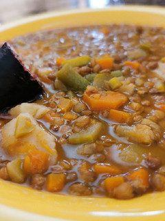 Una foto de Lentejas con verduras!!!