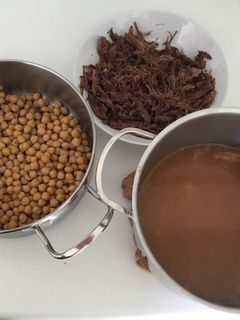Una foto de Garbanzos con zancarrón