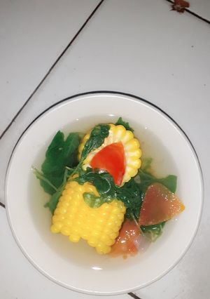 Foto resep Sayur bening bayam andalanku