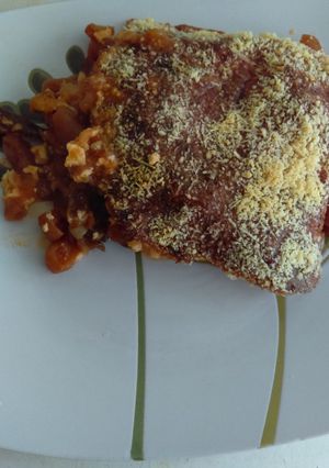 Una foto de Pastel de Cochayuyo 
