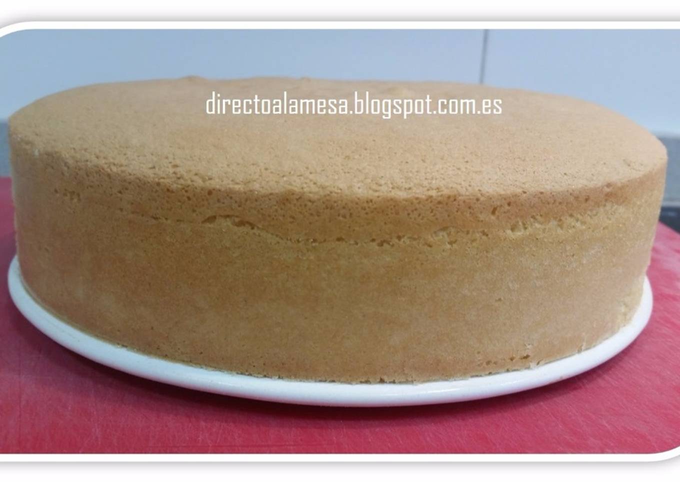Bizcocho genovés