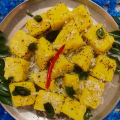 Dhokla A picture of Dhokla.