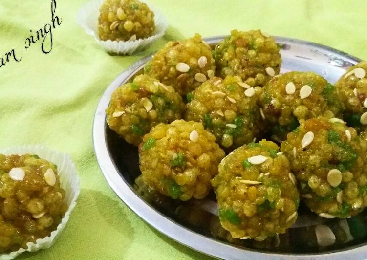 Recipe of Any-night-of-the-week Boondi Ladoo