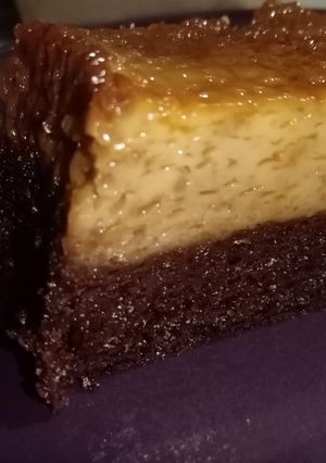 A picture of Chocolate Chocoflan (Impossible Cake).