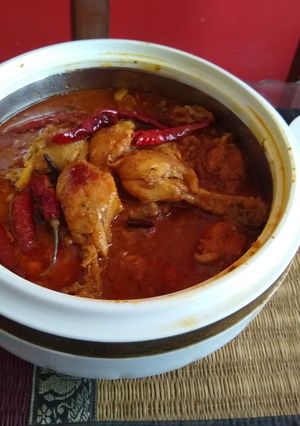 A picture of Jaipuri chicken.