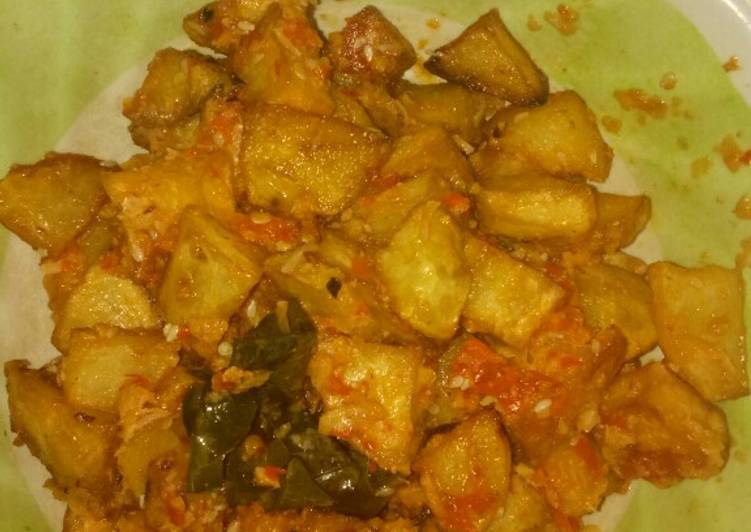 Kentang Balado simple